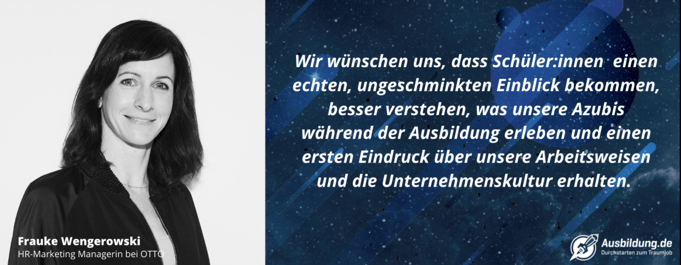 Frauke Wengerowski OTTO_Interview mit Ausbildung.de