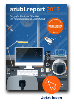 Zum azubi.report 2018 Titelbild