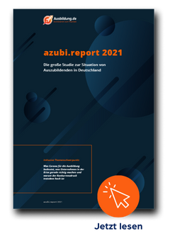 Zum azubi.report 2021 Titelbild