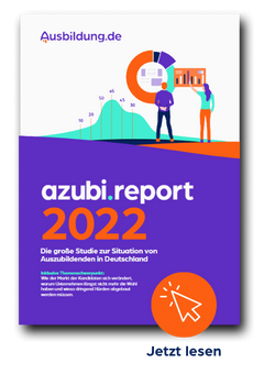 Zum azubi.report 2022 Titelbild