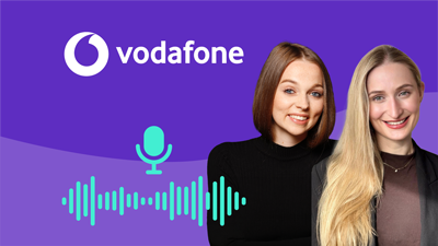 Podcast-Titelbild mit Catleen Krüger und Kim Hünemeier als Gast der Folge
