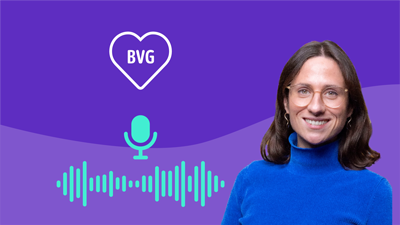 Podcast-Titelbild mit Mareike Schure als Gast der Folge